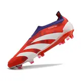 Adidas Predator 30 Elite Laceless Red White and Purple Firm Ground FG Football Boot