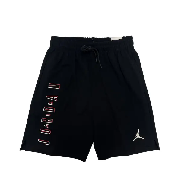 Jordan Black White and Red Shorts