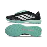 Adidas Predator 26 League Tongue Black and Green Turf TF Football Boot