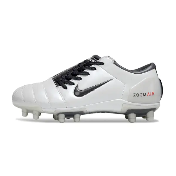 Nike Total 90 III White and Black Firm Ground FG Football Boot