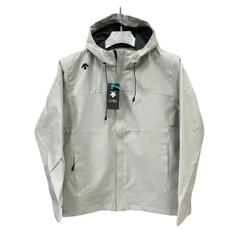 Descente Grey Windbreaker Jacket