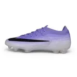 Nike Air Zoom Mercurial Vapor 17 Elite White and Purple Firm Ground FG Football Boot