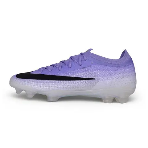 Nike Air Zoom Mercurial Vapor 17 Elite White and Purple Firm Ground FG Football Boot