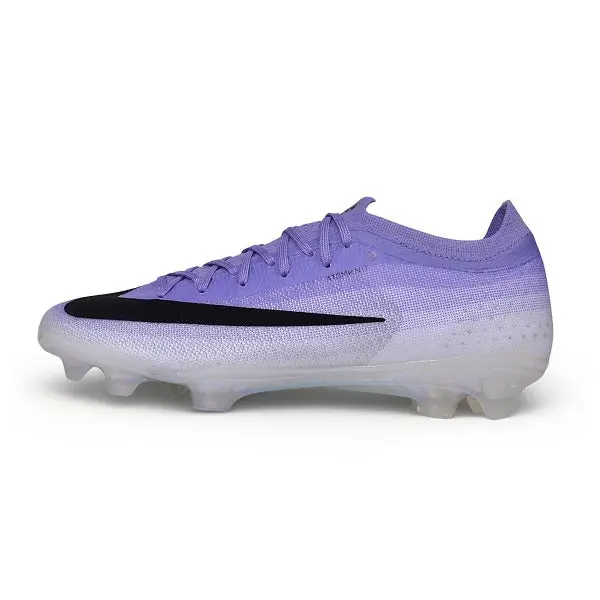 Nike Air Zoom Mercurial Vapor 17 Elite White and Purple Firm Ground FG Football Boot