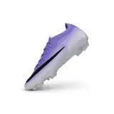 Nike Air Zoom Mercurial Vapor 17 Elite White and Purple Firm Ground FG Football Boot
