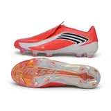 Adidas F50 Messi Elite Laceless Red and White Firm Ground FG Football Boot