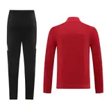 Adidas Red and Black Cold Set Jacket and Pants
