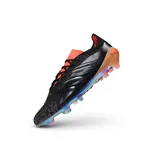 Adidas Predator 26 Elite Black and Orange Firm Ground FG Football Boot - Tongue
