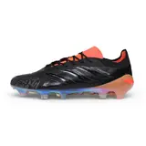 Adidas Predator 26 Elite Black and Orange Firm Ground FG Football Boot - Tongue