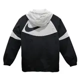 Nike Black and White Windbreaker Jacket