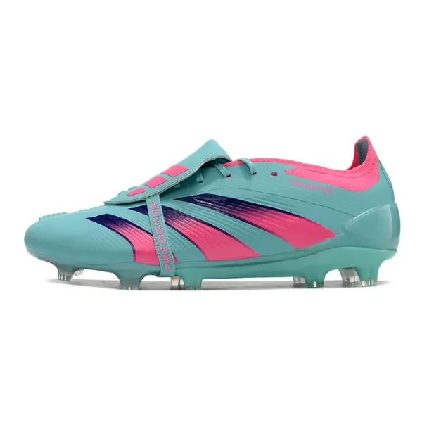 Adidas Predator 30 Elite Tongue Blue and Pink Firm Ground FG Football Boot