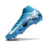 Nike Air Zoom Mercurial Superfly 10 Elite Blue Firm Ground FG Football Boot