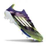 Adidas F50+ Elite Purple and Green Firm Ground FG Football Boot