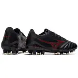 Mizuno Morelia Neo III Elite Black and Red Firm Ground FG Football Boot