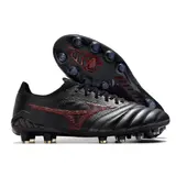 Mizuno Morelia Neo III Elite Black and Red Firm Ground FG Football Boot