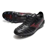 Mizuno Morelia Neo III Elite Black and Red Firm Ground FG Football Boot