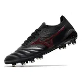 Mizuno Morelia Neo III Elite Black and Red Firm Ground FG Football Boot