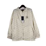 NY Beige Gold Windbreaker Jacket
