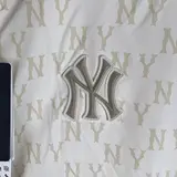NY Beige Gold Windbreaker Jacket
