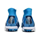 Nike Zoom Mercurial Superfly 10 Elite Blue and White Turf TF Kids Football Boot