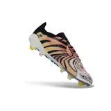 Adidas Predator 26 Elite Black White and Orange Firm Ground FG Football Boot
