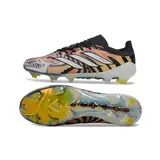 Adidas Predator 26 Elite Black White and Orange Firm Ground FG Football Boot