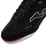 Joma Top Flex Rebound Black and Orange Indoor IC Football Boot