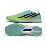 Adidas F50 Hyperfast Laceless Elite Green Final Rush Pack Turf TF Football Boot