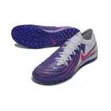 Nike Phantom GX2 Elite White and Blue Turf TF Football Boot - Purple/White