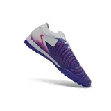 Nike Phantom GX2 Elite White and Blue Turf TF Football Boot - Purple/White