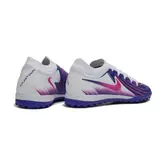 Nike Phantom GX2 Elite White and Blue Turf TF Football Boot - Purple/White