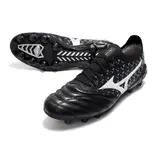 Mizuno Morelia Neo III Elite Black Gray and White Firm Ground FG Football Boot