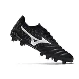 Mizuno Morelia Neo III Elite Black Gray and White Firm Ground FG Football Boot