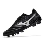 Mizuno Morelia Neo III Elite Black Gray and White Firm Ground FG Football Boot
