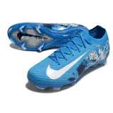 Nike Air Zoom Mercurial Vapor 16 Elite Light Blue Firm Ground FG Football Boot - Royal Blue Print