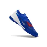 Nike Phantom 6 Elite Blue and White Turf TF Football Boot - Royal Blue/Pink