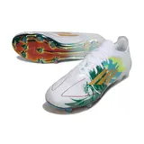 Adidas F50 Primeknit Elite White and Green Firm Ground FG Football Boot