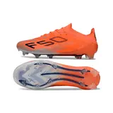 Adidas F50 Primeknit Elite Orange and Black Firm Ground FG Football Boot