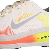 Nike Air Zoom Vomero 18 White and Green/Orange Running Shoes