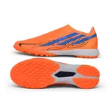 Adidas F50 Hyperfast Laceless Elite Orange and Blue Turf TF Football Boot