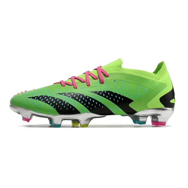 Adidas Predator Accuracy.1 Green and Pink Firm Ground FG Football Boot