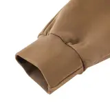 Nike Tech Fleece Brown White Cold Set Coat and Pants