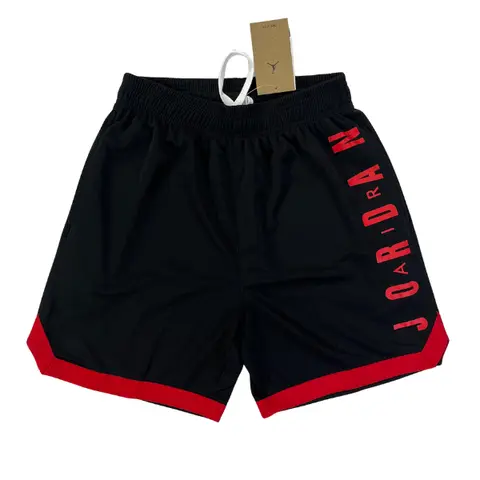 Jordan Black and Red Shorts
