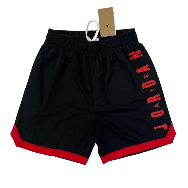 Jordan Black and Red Shorts