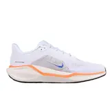 Nike Air Zoom Pegasus 41 White and Orange Running Shoes - White/Orange/Blue