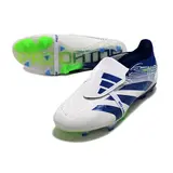 Adidas Predator 30 Elite Tongue White Blue and Green Firm Ground FG Football Boot
