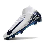 Nike Air Zoom Mercurial Superfly 10 Elite White and Green Firm Ground FG Football Boot