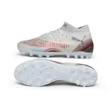 Puma Future 8 Elite White and Red Multi Ground MG Football Boot