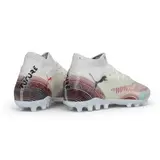 Puma Future 8 Elite White and Red Multi Ground MG Football Boot