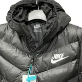 Nike Black And Gray Puffer Jacket